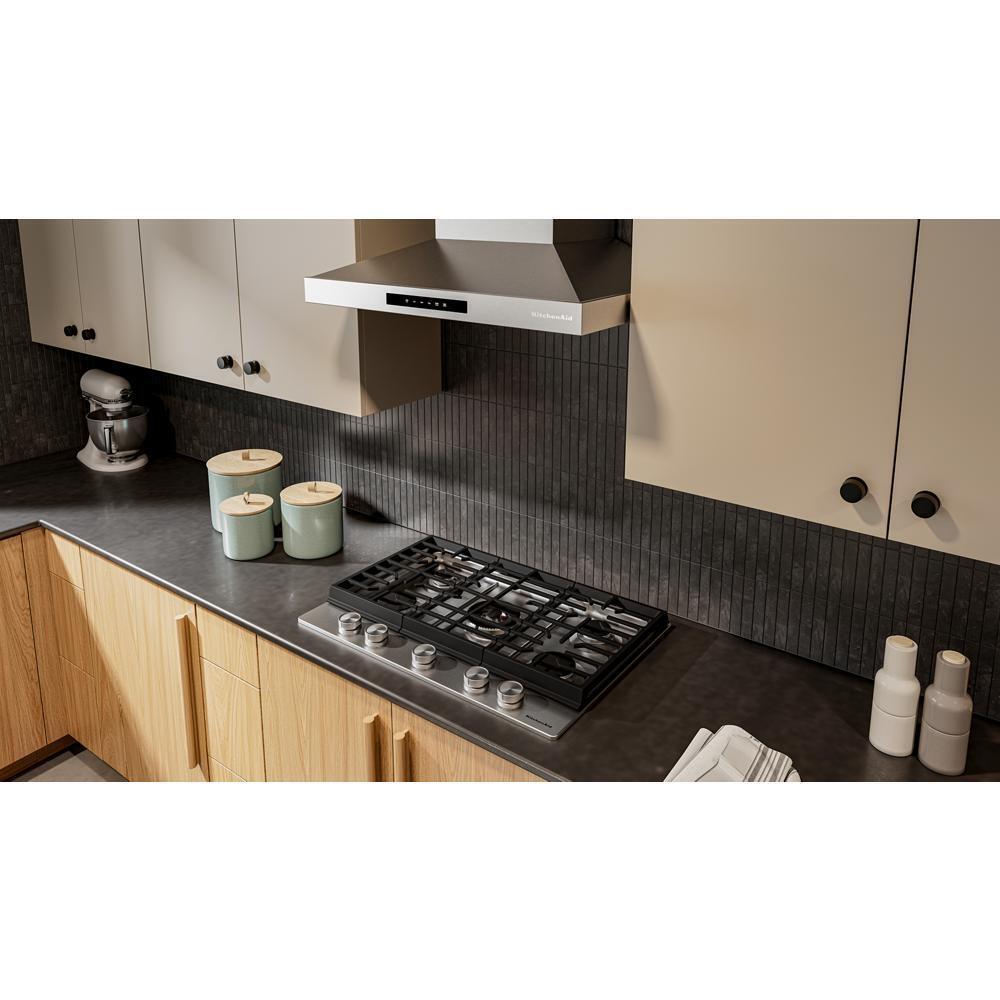 Kitchenaid KCGK530SSS Kitchenaid® 30 In. Gas Cooktop With 5 Burners And Integrated Wok Grate