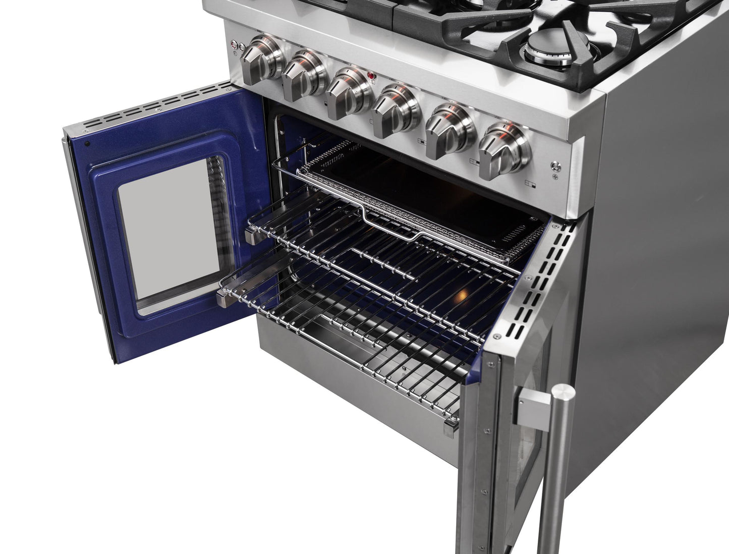 Forno FFSGS643930 Forno Massimo 30" Freestanding French Door Gas Convection Range