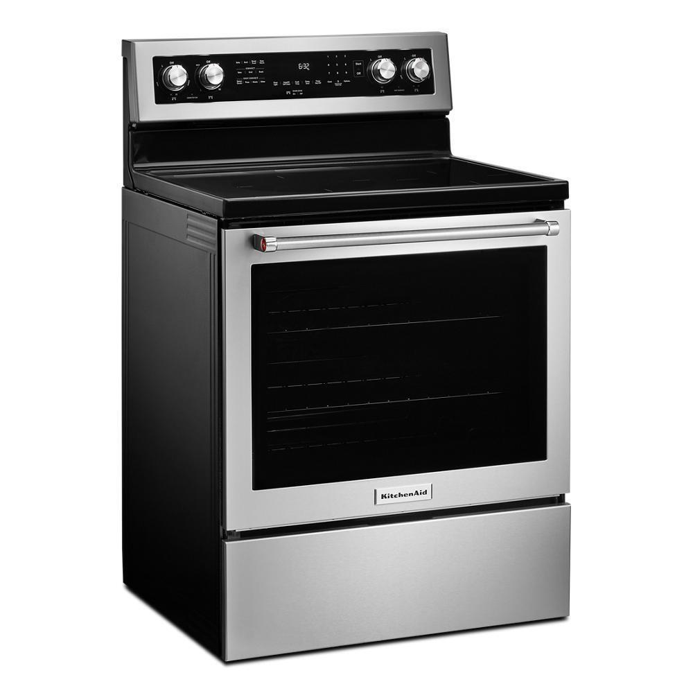 Kitchenaid KFEG504KPS 30-Inch Electric Convection Range - Thumbnail 3