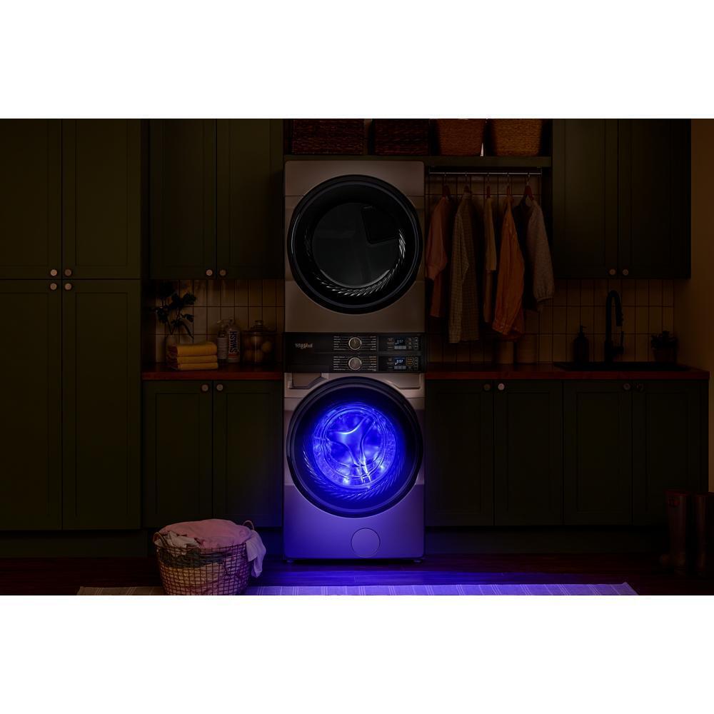 Whirlpool WEF5727TR Smart Energy Star® Front Load Laundry Tower With Uv Clean Technology & Freshflowtm Vent System 4.5 Cu. Ft. Washer & 7.4 Cu. Ft. Electric Dryer