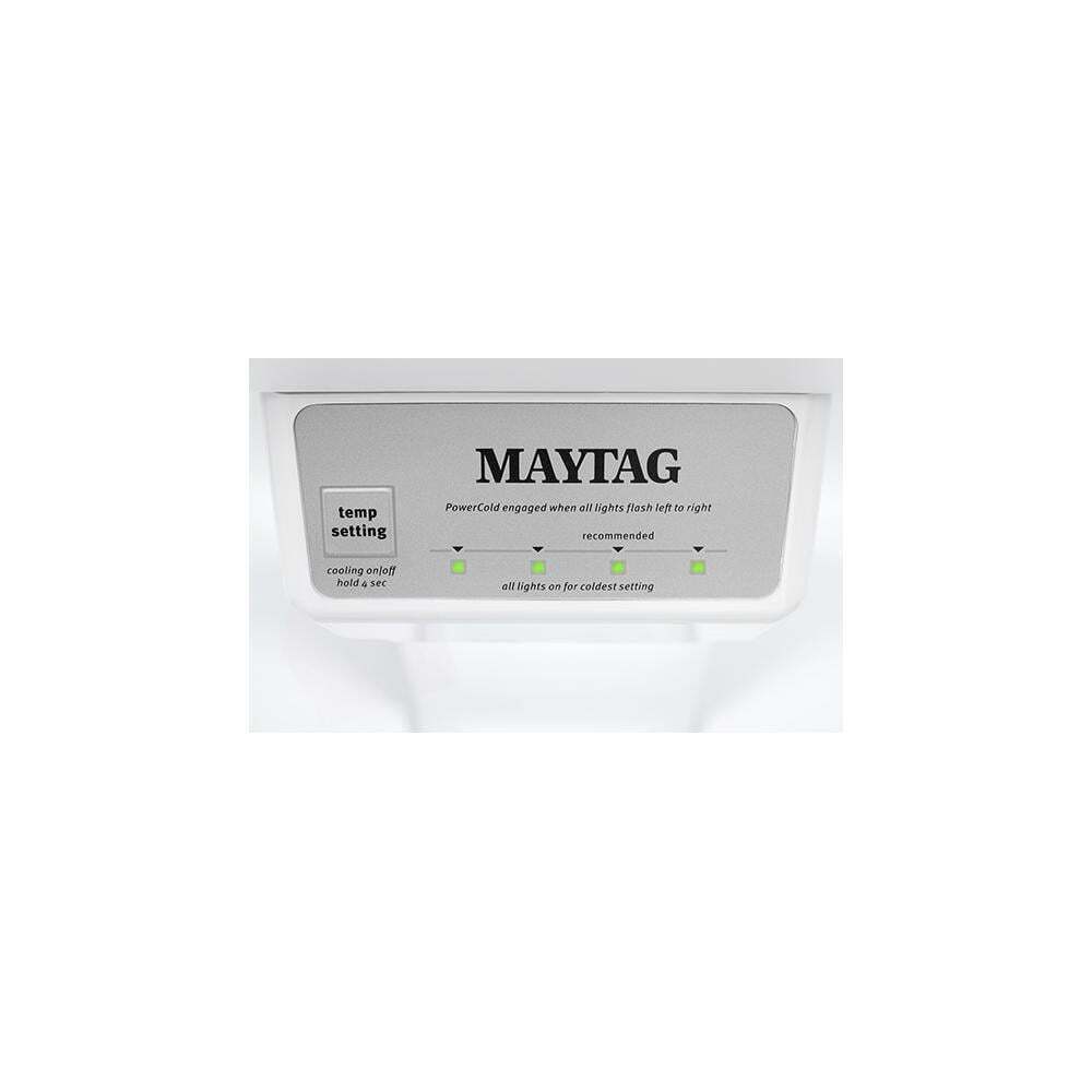 Maytag MRTX5121TZ 33-Inch Wide Top-Freezer Refrigerator With Garage Mode-21 Cu. Ft.