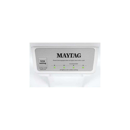 Maytag MRTX7621TZ 33-Inch Wide Top-Freezer Refrigerator With Factory-Installed Ice Maker-21 Cu. Ft.