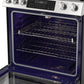 Sharp SSG3076SNS 30 In. 5 Burner 6.1 Cu. Ft. Slide-In Gas Range With True European Convection