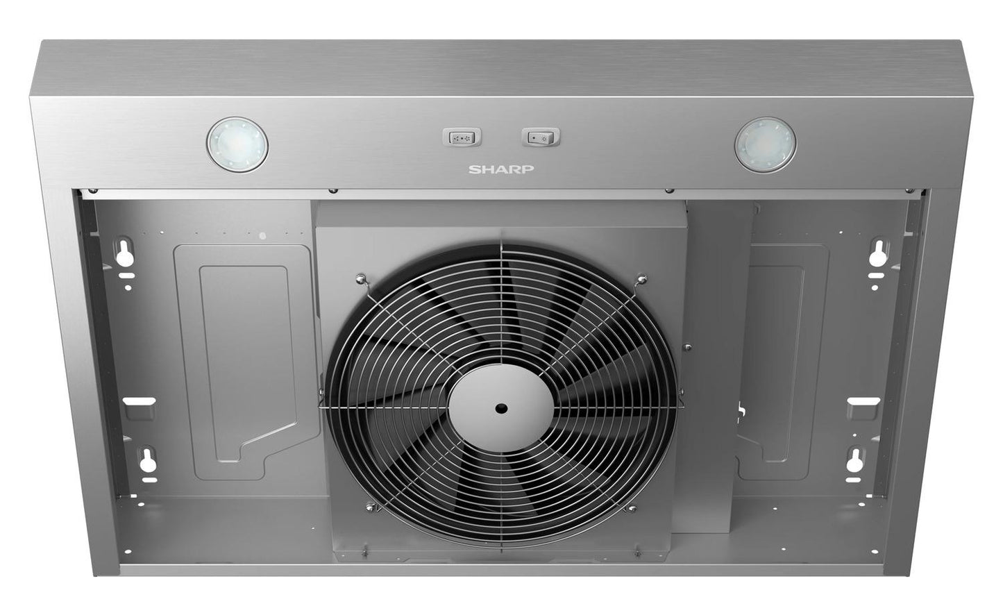 Sharp SHN3033MS 30 In. Convertible Under Cabinet Range Hood In Stainless Steel With Included Grease Filters