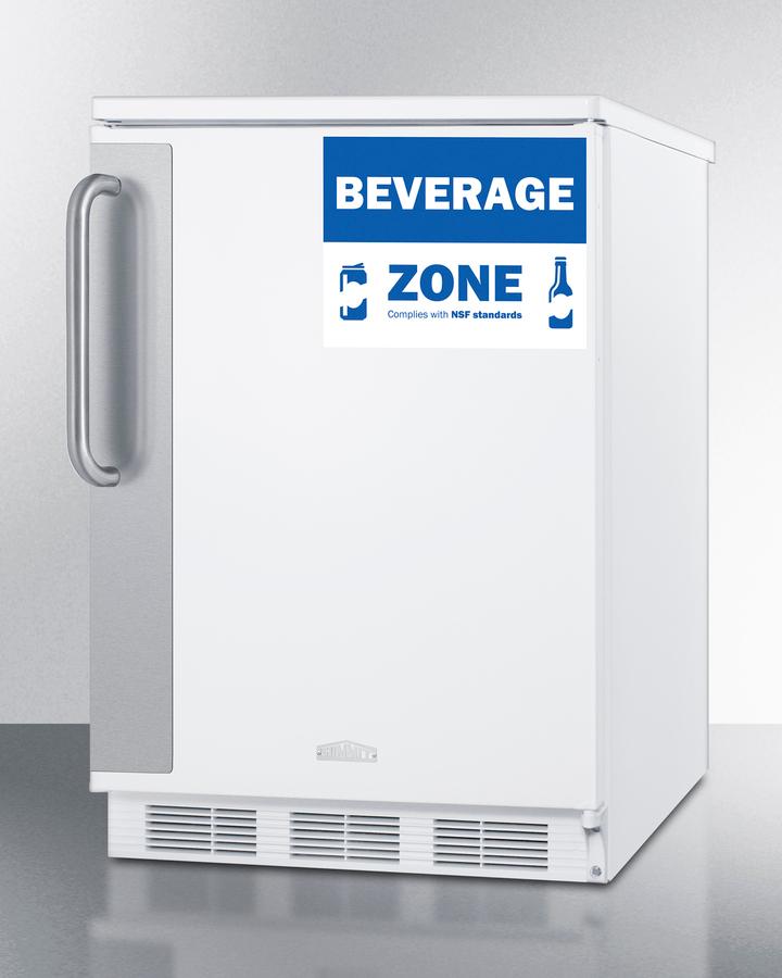Summit FF6W7BZ 24" Wide All-Refrigerator