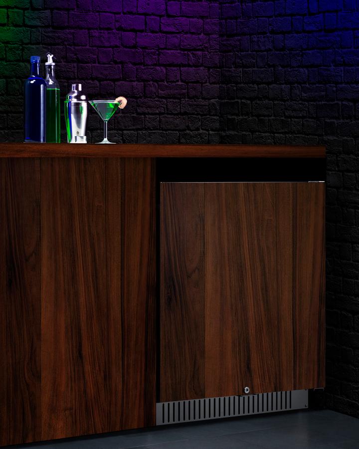 Summit FF27BSSADAIFLHD 27" Wide Built-In All-Refrigerator, Ada Compliant (Panel Not Included)