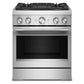 Kitchenaid KFDS930SSS 30-Inch 4 Burner Commercial-Style Dual Fuel Range With No Preheat Air Fry Mode