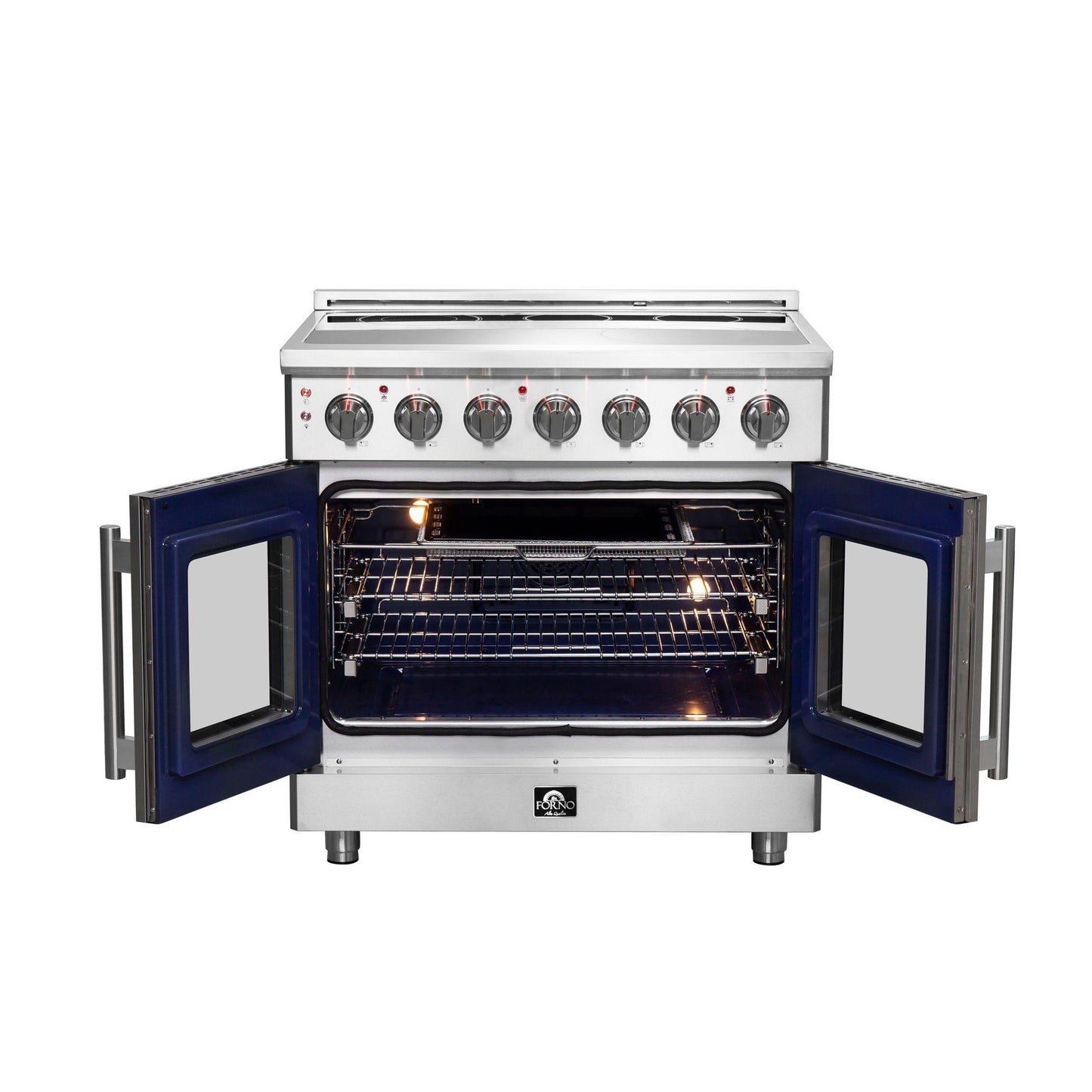 Forno FFSEL695536 Forno Massimo 36" Freestanding French Door Electric Range
