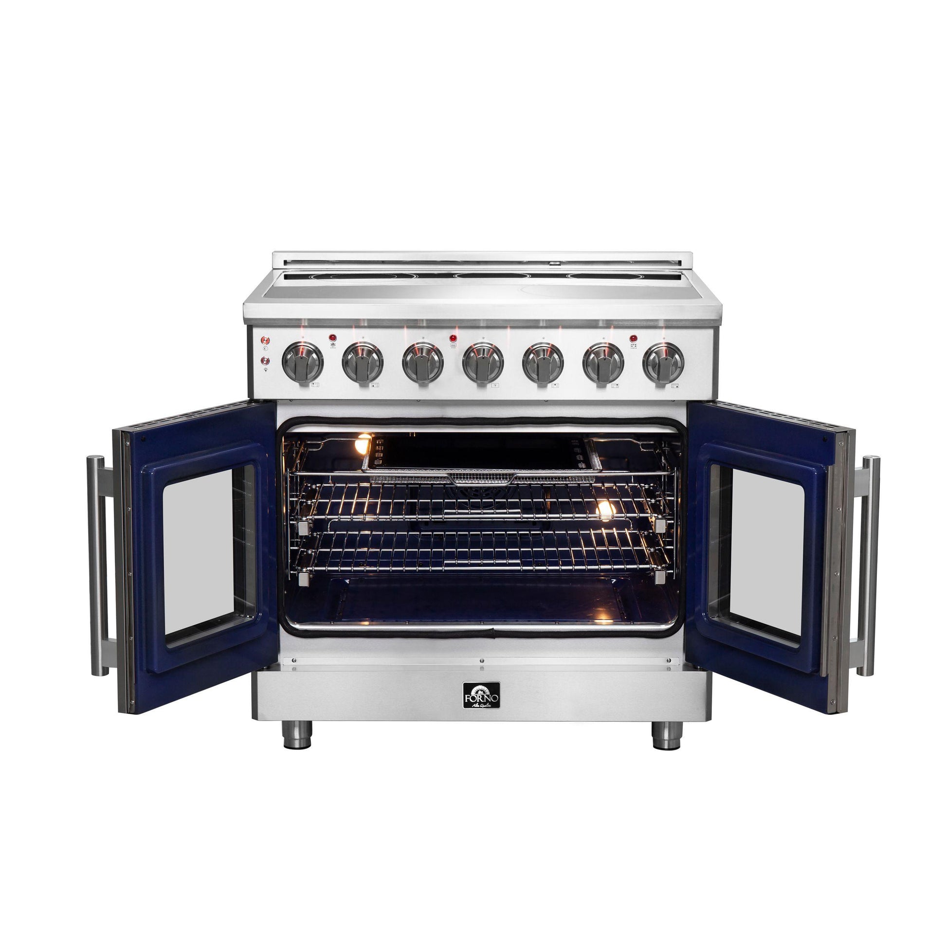 Forno FFSEL695536 Forno Massimo 36" Freestanding French Door Electric Range