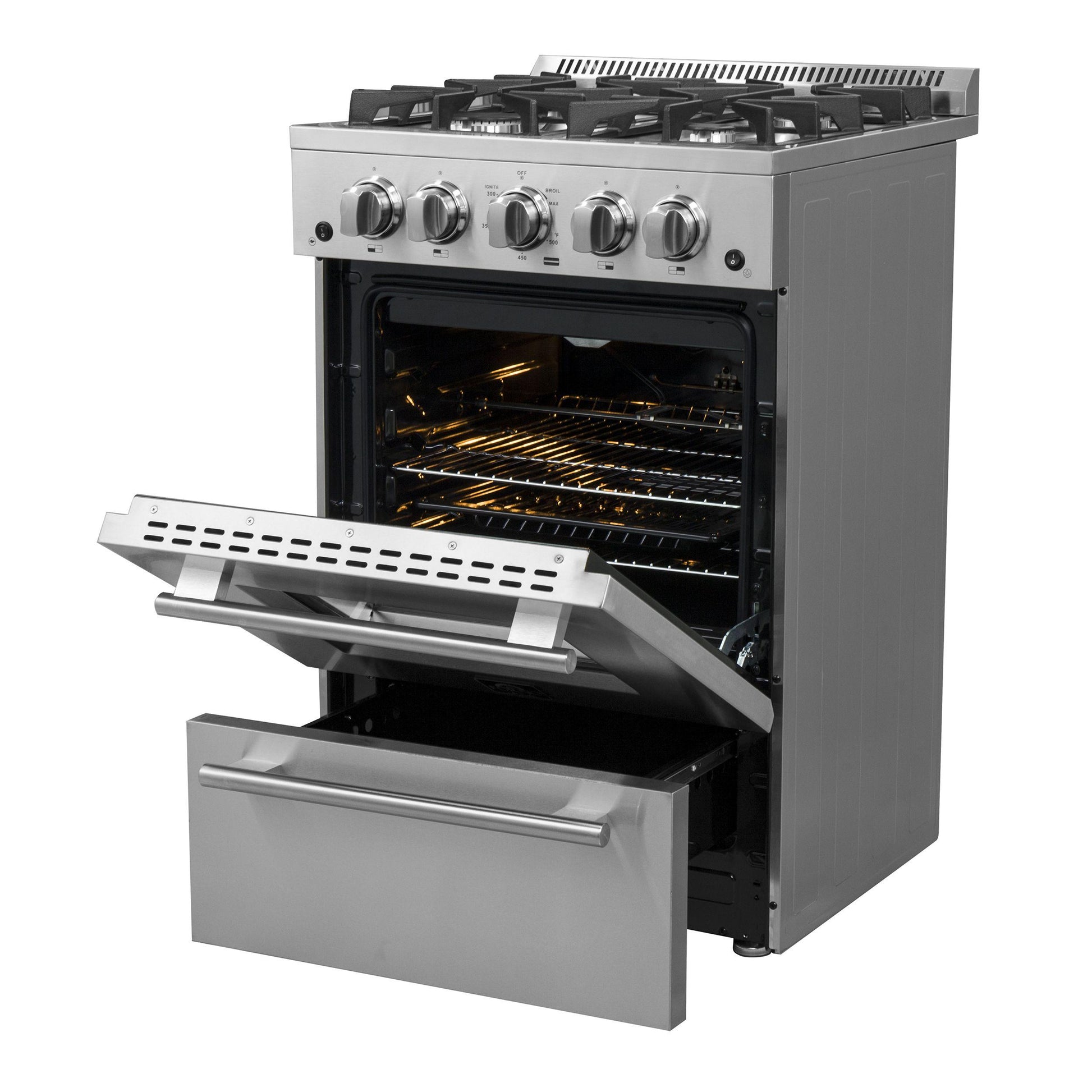 Forno FFSGS627224 Breno 24" Freestanding Gas Range