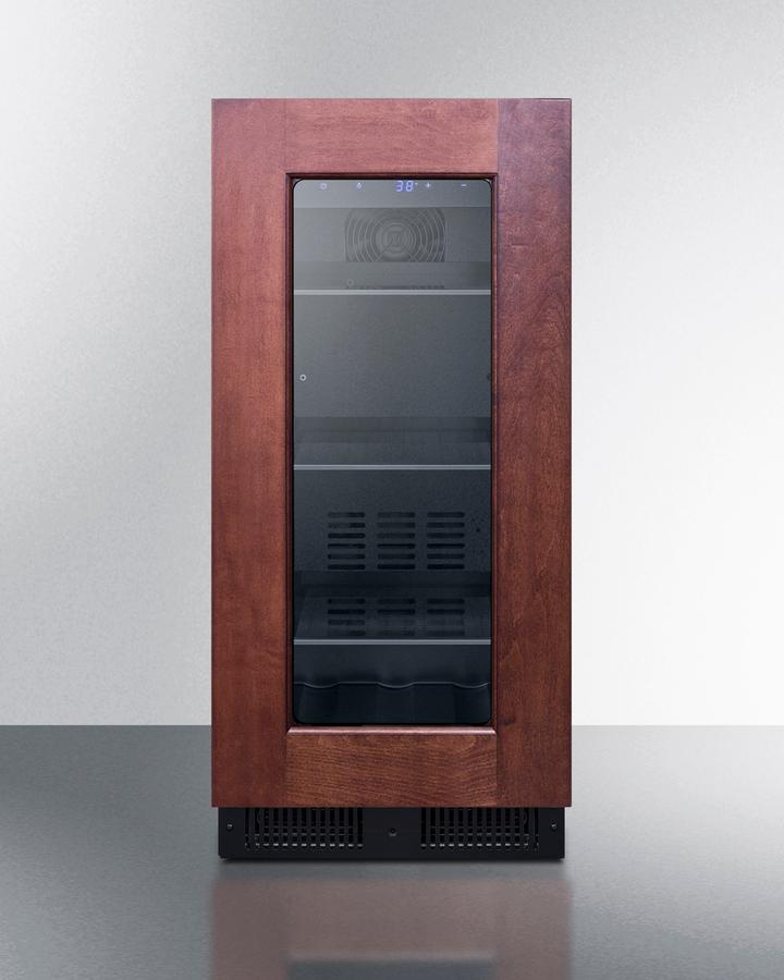 Summit ALBV15PNRLHD 15" Wide Built-In Beverage Center, Ada Compliant (Panel Not Included)