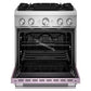 Kitchenaid KFDS930SWF 30-Inch 4 Burner Commercial-Style Dual Fuel Range With No Preheat Air Fry Mode