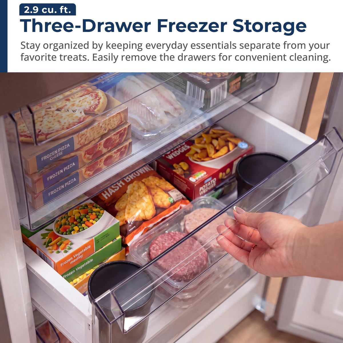 Sharp SJB1045SNS 10.4 Cu. Ft. Counter Depth 24 In. Bottom Freezer 2-Door Refrigerator With Reversible Door In Stainless Steel
