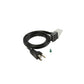 Jennair W11740449 Garbage Disposal Power Cord With 3' Power Cord, 120-Volt, 3-Wire, And Straight Angle 3-Prong Plug