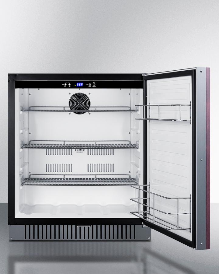 Summit FF27BSSADAIFLHD 27" Wide Built-In All-Refrigerator, Ada Compliant (Panel Not Included)