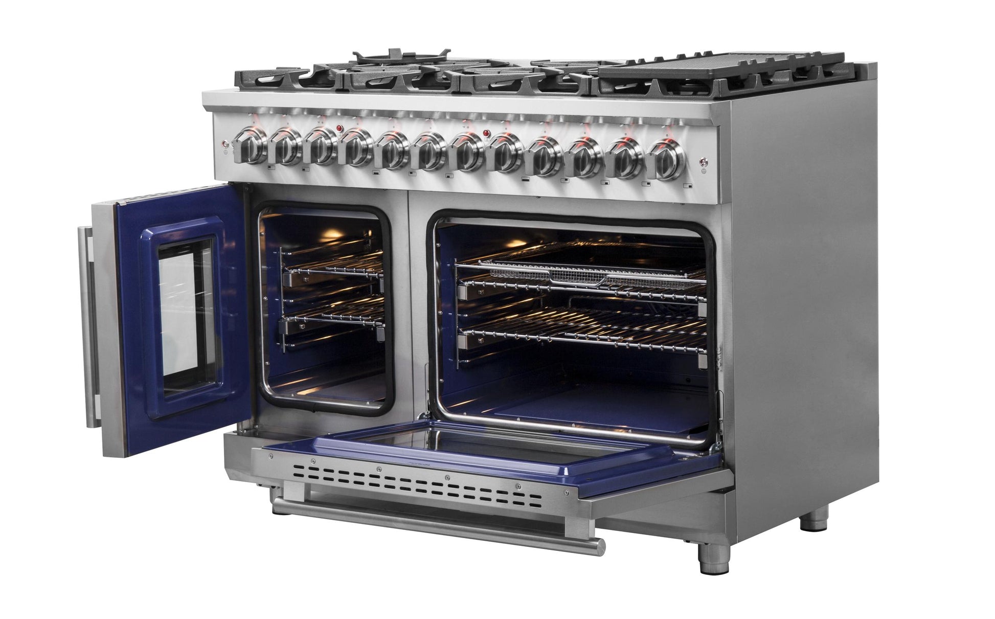 Forno FFSGS632548 Forno Massimo 48" Freestanding French Door Dual Fuel Range