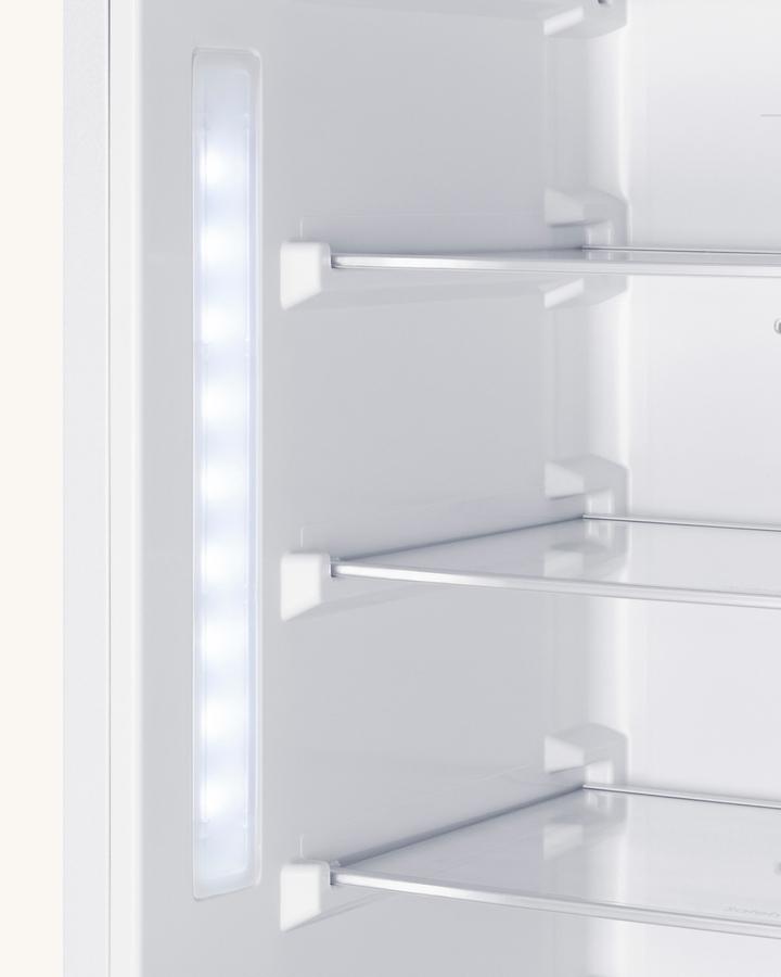 Summit FFBF11NT 24" Wide Fully Integrated Bottom Mount Refrigerator-Freezer (Panel Not Included)