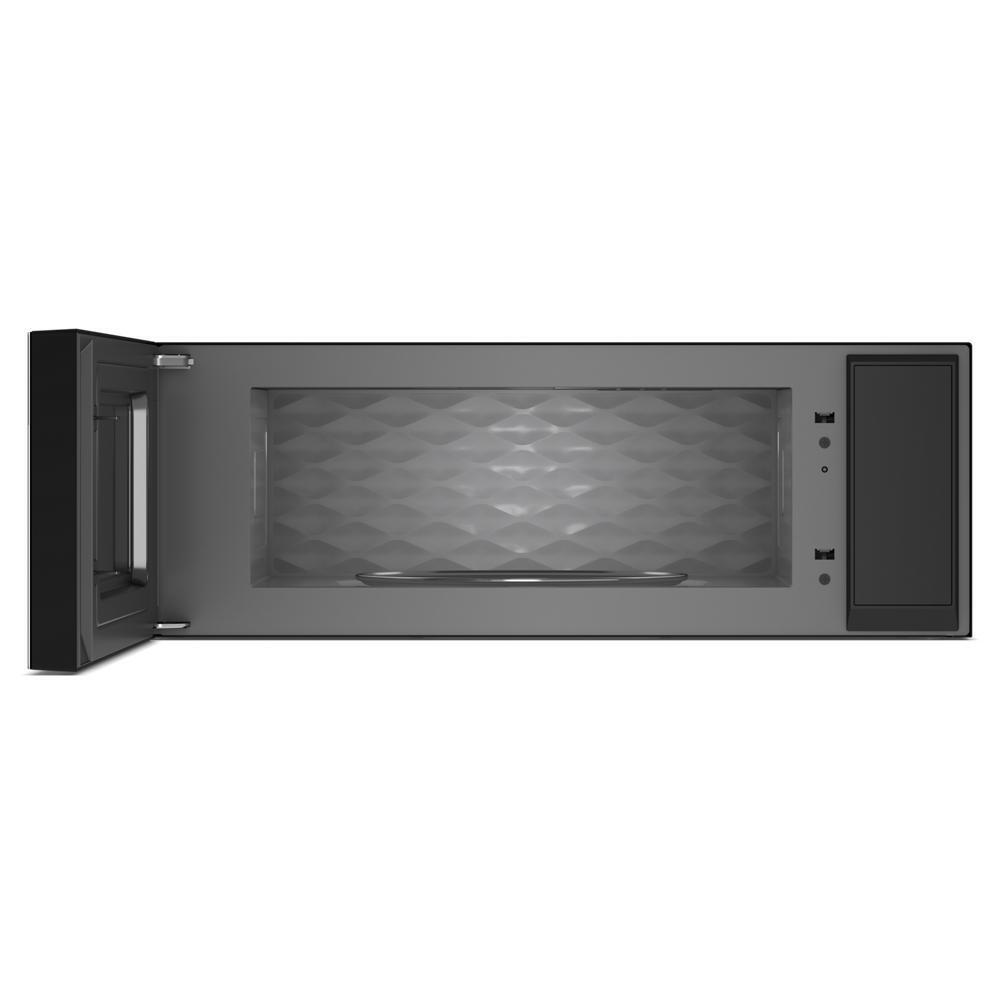 Whirlpool WMML5530RB 1.1 Cu. Ft. Smart Low Profile Microwave Hood Combination With 450 Crm 4-Speed Venting