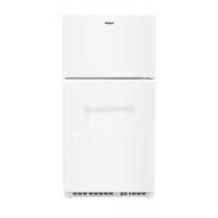 Whirlpool WRTX3021TW Whirlpool® 32.8-Inch Wide Top Freezer Refrigerator With Total Coverage Cooling- 21.3 Cu. Ft.