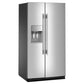 Kitchenaid KRSF536RPS 28.7 Cu. Ft. Side-By-Side Refrigerator With Panoramic Led Lighting