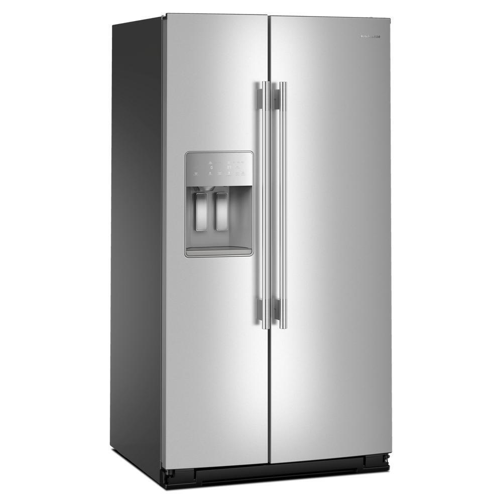 Kitchenaid KRSF536RPS 28.7 Cu. Ft. Side-By-Side Refrigerator With Panoramic Led Lighting