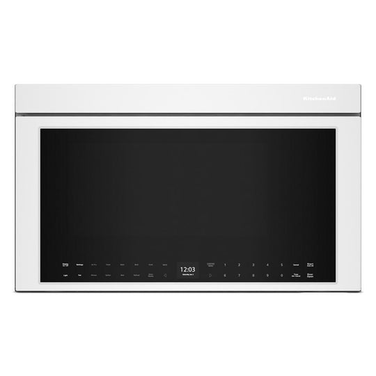 Kitchenaid KMMF530PWH Kitchenaid® Multifunction Over-The-Range Oven With Flush Built-In Design