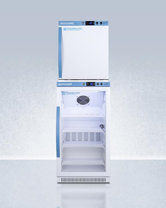 Summit ARG31PVBIADAAFZ1PVSTACK 20" Wide Performance Series All-Refrigerator/All-Freezer Combination