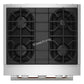 Kitchenaid KFDS930SSS 30-Inch 4 Burner Commercial-Style Dual Fuel Range With No Preheat Air Fry Mode