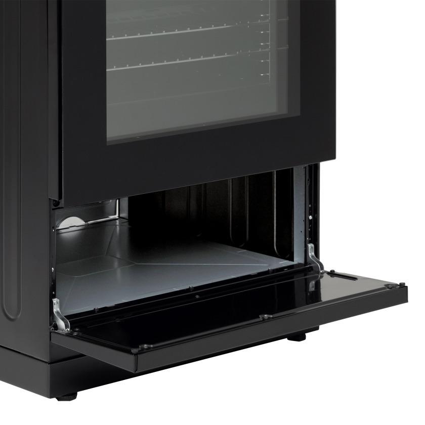 Element Appliance EGR244MCCB Element 2.4 Cu. Ft. 24 Gas Range - Black (Egr244Mccb)