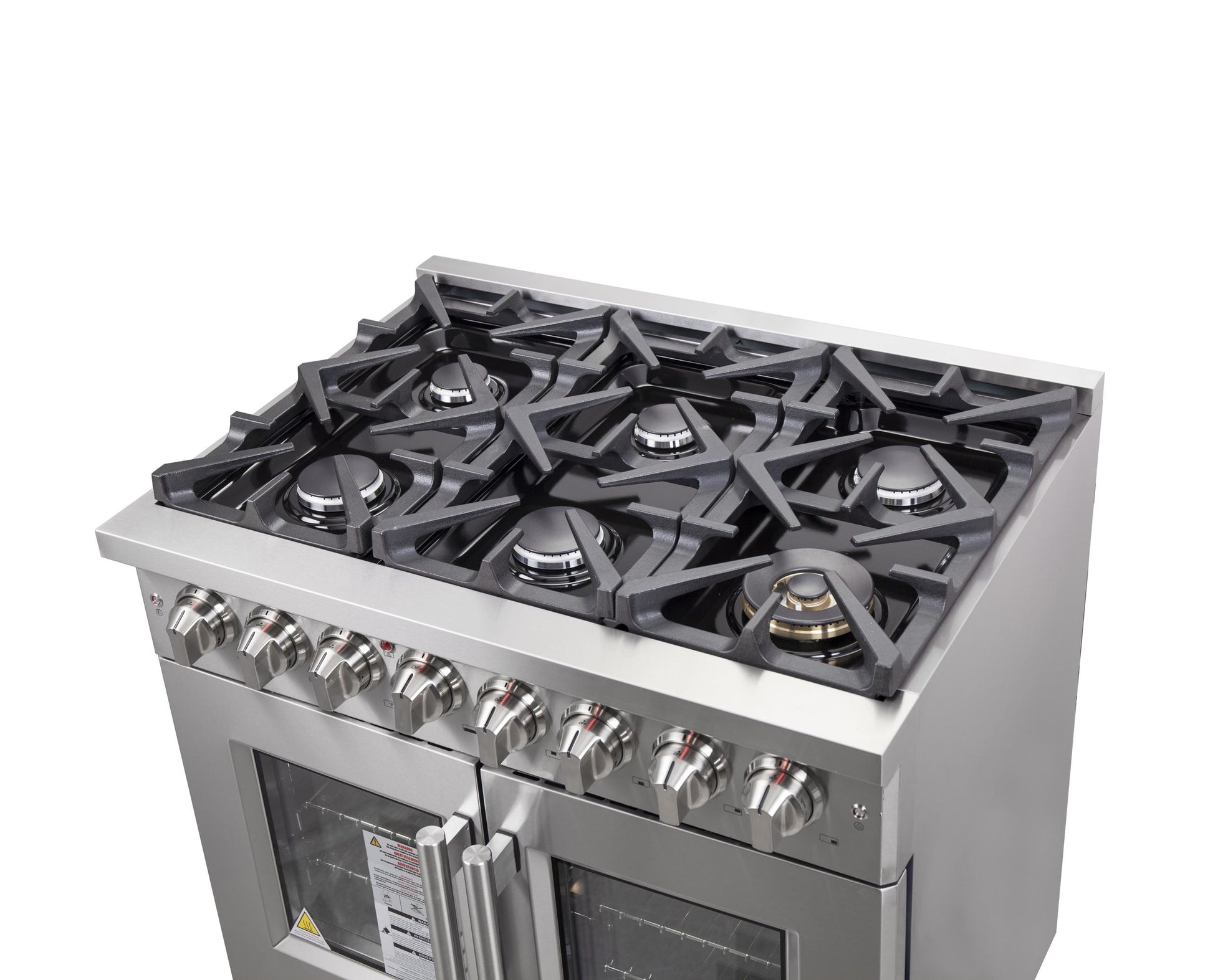 Forno FFSGS632536 Forno Massimo 36" Freestanding French Door Dual Fuel Range