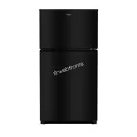 Whirlpool WRTX3021TB Whirlpool® 32.8-Inch Wide Top Freezer Refrigerator With Total Coverage Cooling- 21.3 Cu. Ft.