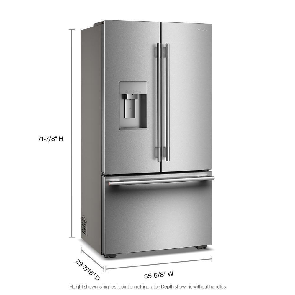 Kitchenaid KRFC736SPS Counter-Depth French Door Refrigerator With External Water Dispenser