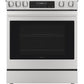 Sharp SSR3076SNS 30 In. 5 Burner 6.3 Cu. Ft. Slide-In Electric Range With True European Convection