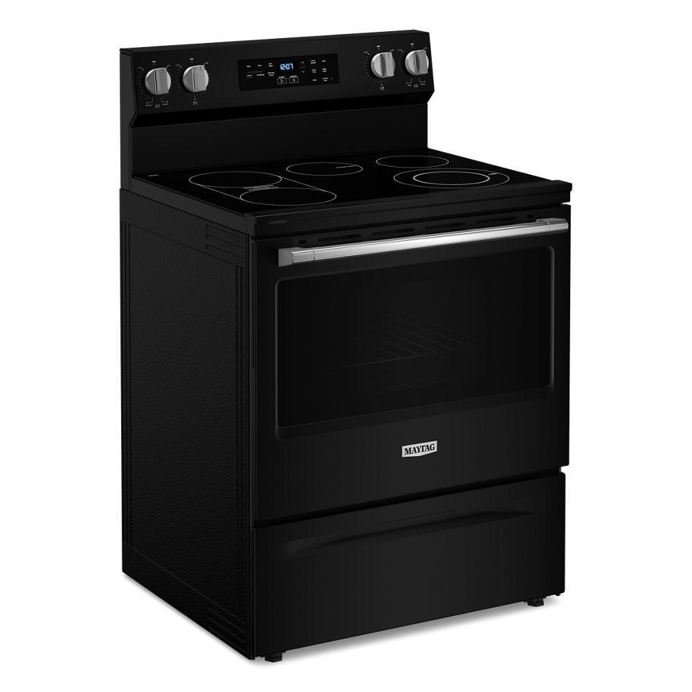 Maytag MFES6030RB 30-Inch Wide Electric Range With No Preheat Air Fry And Air Baking - 5.3 Cu. Ft.