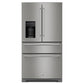 Kitchenaid KRMF536RPS 26.2 Cu. Ft. Multi-Door French Door Refrigerator With Platinum Interior