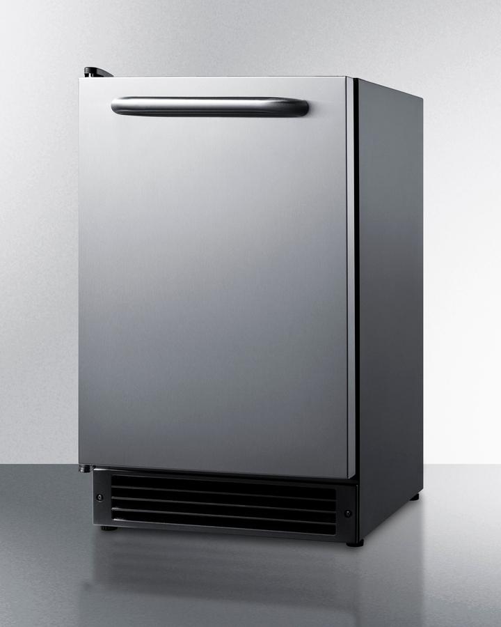 Summit BIM26LHD 15 Lb. Drain-Free Built-In Icemaker