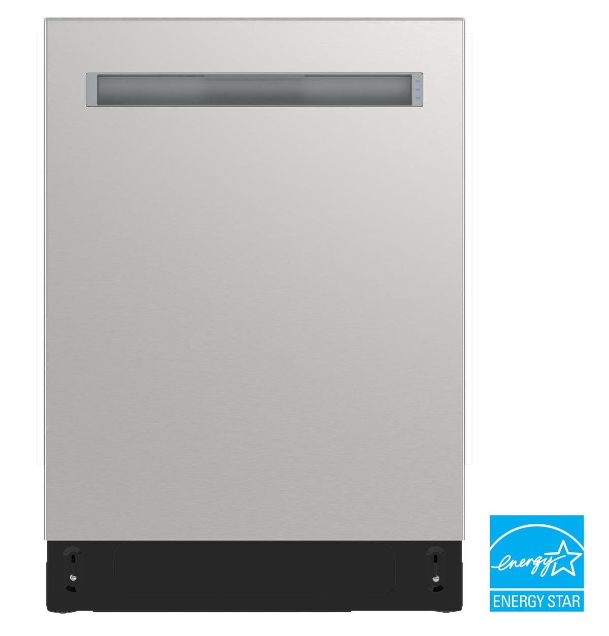 Sharp SDW6735DNS 24" Top Control Stainless Steel Pocket Handle 49 Dba Dishwasher With Auto Door Open