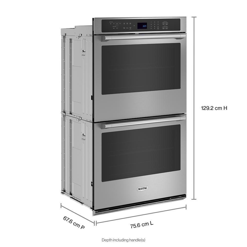Maytag MOED4030TZ 30-Inch Wide Double Wall Oven With Evenair™ True Convection System - 10.0 Cu. Ft.