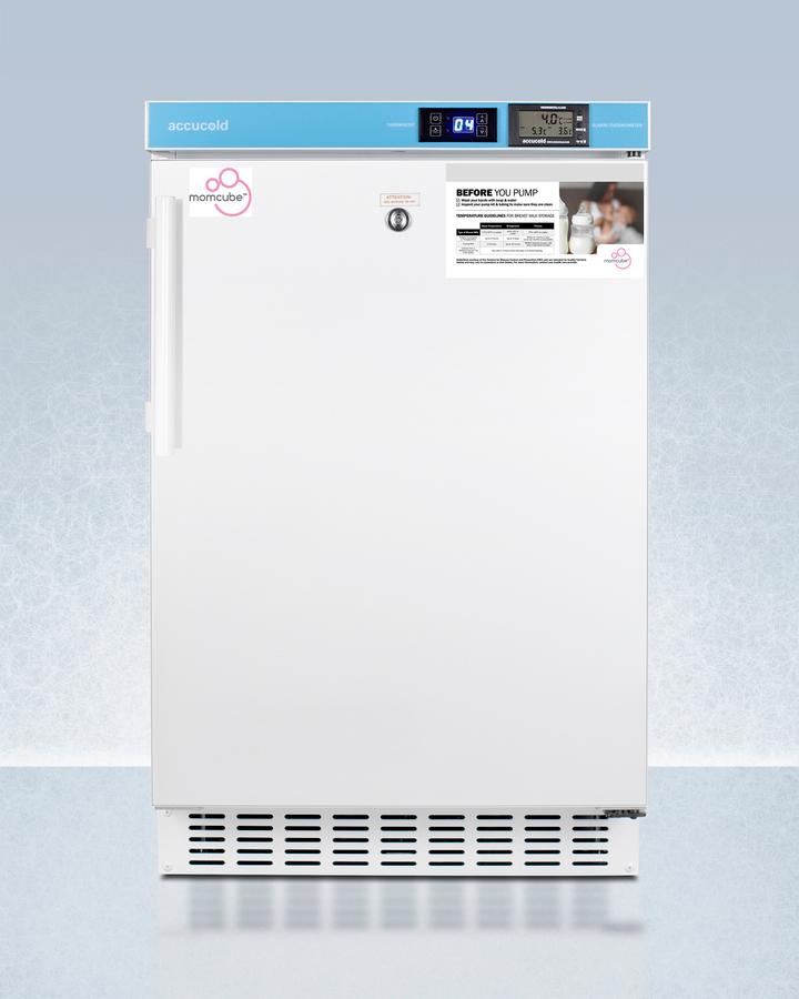Summit ACR45LMC 2.65 Cu.Ft. Momcube® Breast Milk Refrigerator, Ada Height