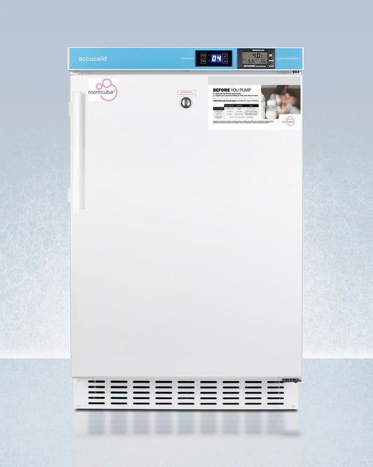 Summit ACR45LMC 2.65 Cu.Ft. Momcube® Breast Milk Refrigerator, Ada Height