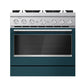 Kitchenaid KFDS936SAG 36-Inch 6 Burner Commercial-Style Dual Fuel Range With No Preheat Air Fry Mode