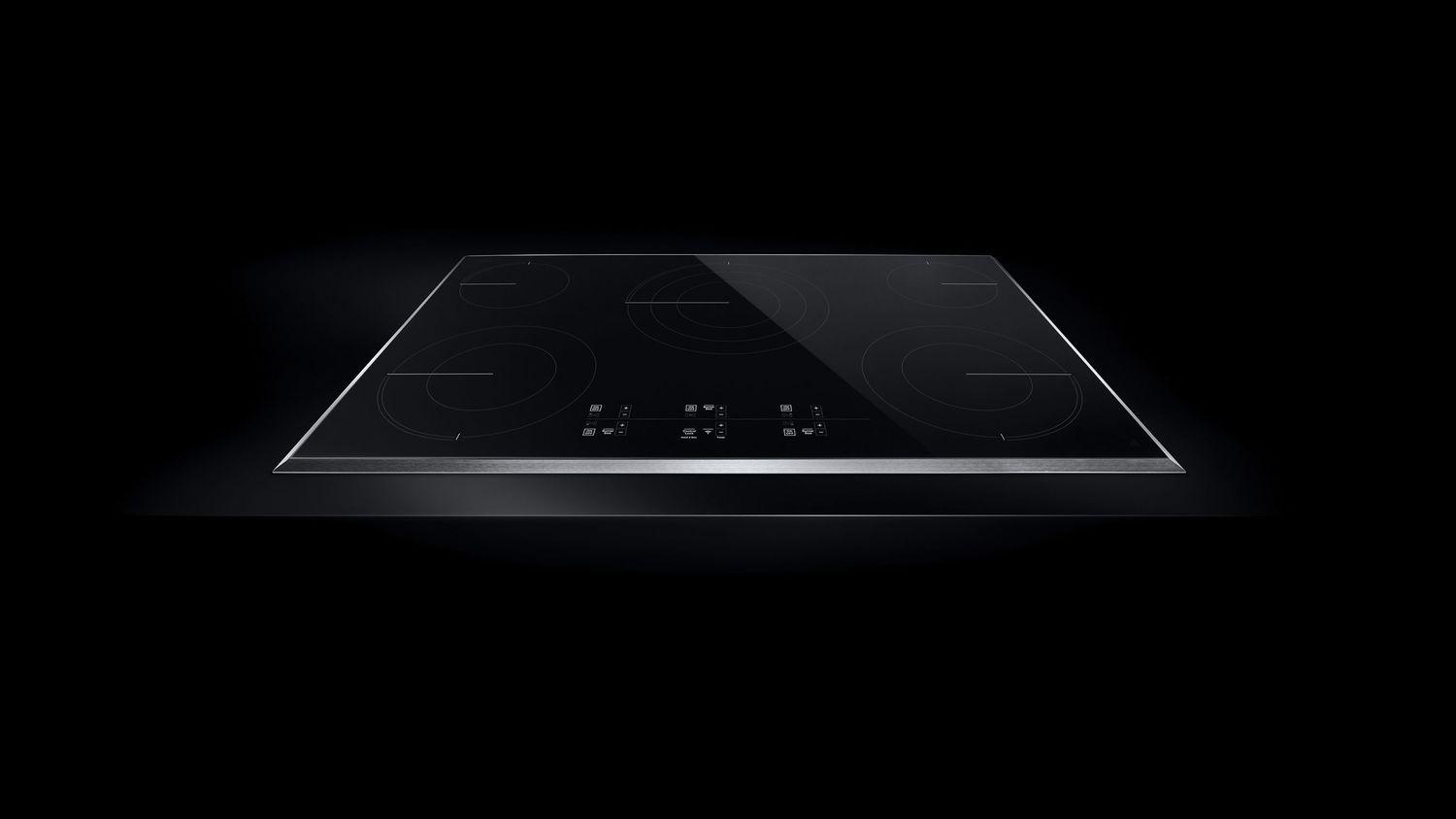 Jennair JEC4536HS Lustre Stainless 36" Electric Cooktop With Glass-Touch Electronic Controls Stainless Steel