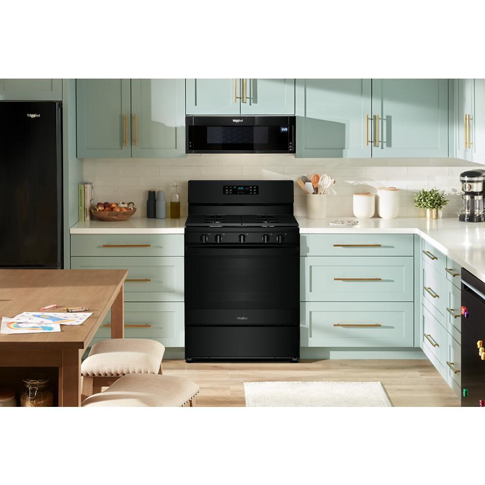 Whirlpool WFGS3330RB 30-Inch Gas Range With Crispy Mode And Griddle Zone