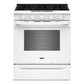 Whirlpool WSGS5030SW 30-Inch Gas Smart Range With Air Cooking Technology