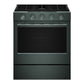 Kitchenaid KSGS530SJP 5.0 Cu. Ft. Smart Slide-In Gas Range With Convection Cooking Modes And 2-In-1 Burner