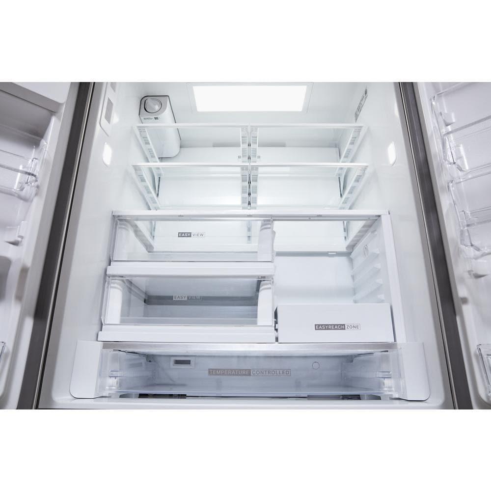 Whirlpool WRFC5236RZ 36-Inch Wide French Door Refrigerator With Dual Ice Makers - 23 Cu. Ft.