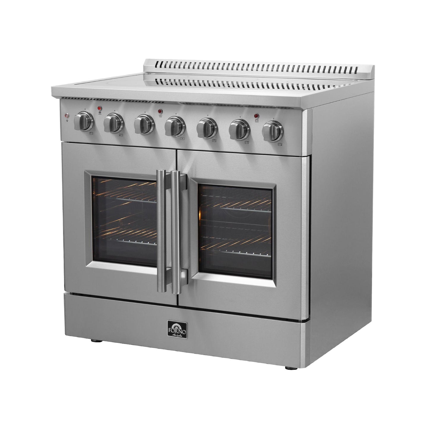 Forno FFSEL691736 Forno Galiano 36" Freestanding French Door Electric Range