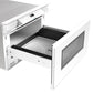 Sharp SMD2479MW Sharp 24 In. 1.2 Cu. Ft. Deco Series Built-In Smart Microwave Drawer™ Oven With Easy Wave Open In White