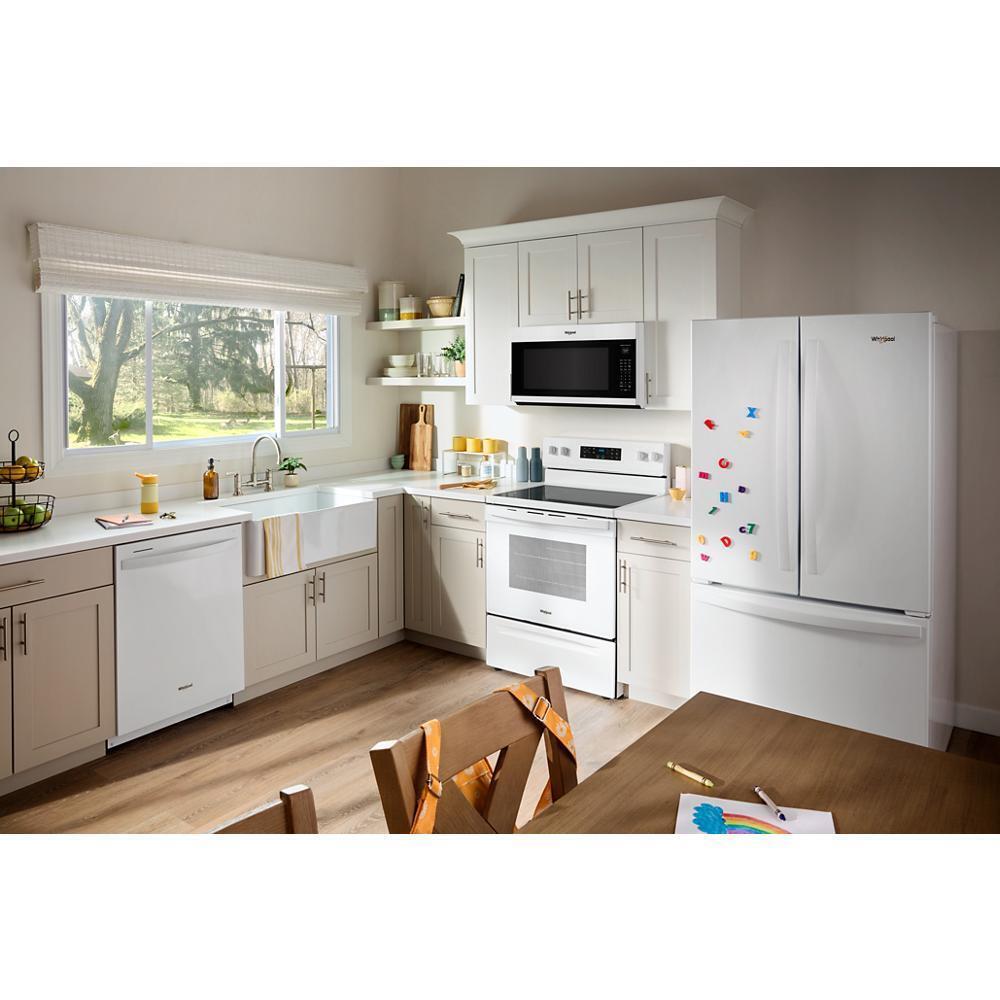 Whirlpool WMMS5630TW 2.1 Cu. Ft. Microwave Hood With Sensor Cooking And Accupop™
