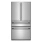 Kitchenaid KRMF336SPS 30 Cu. Ft. French Door Refrigerator With Interior Water And Ice And Freshchill™ Full-Width Refrigerated Drawer